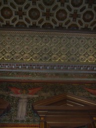 Ornamentation in the chapel- very inspiring